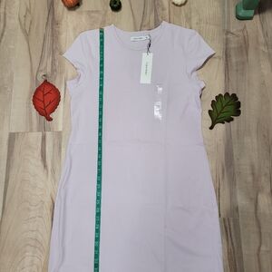 Calvin Klein Light Purple Short Sleeve Tee